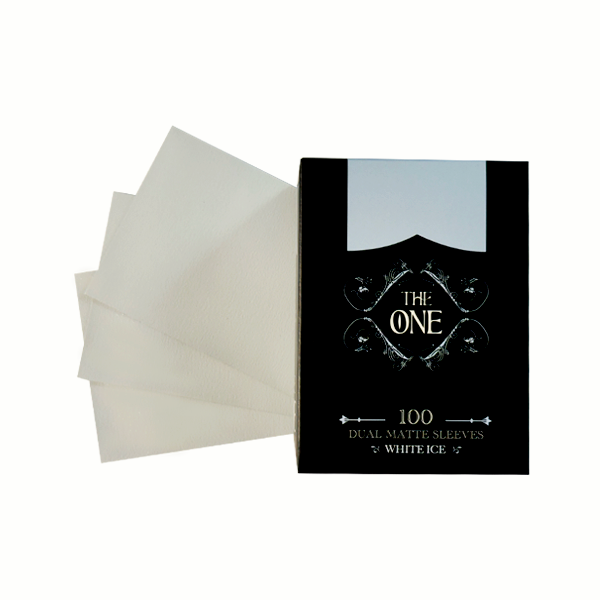 The One Sleeves – Dual Matte: Branco Gelo